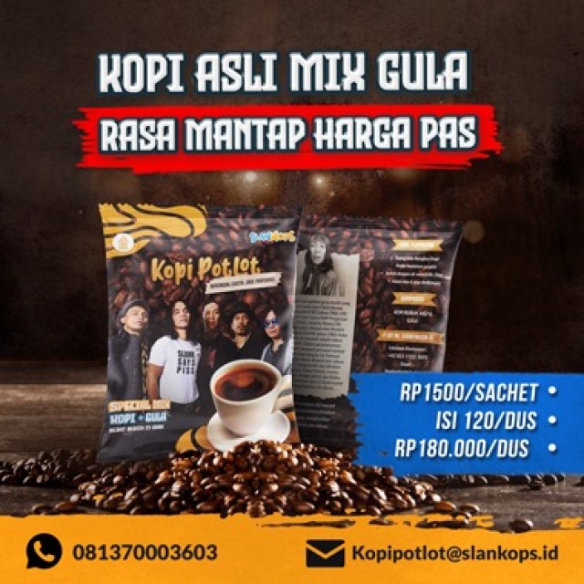 Kopi Potlot Mix dus